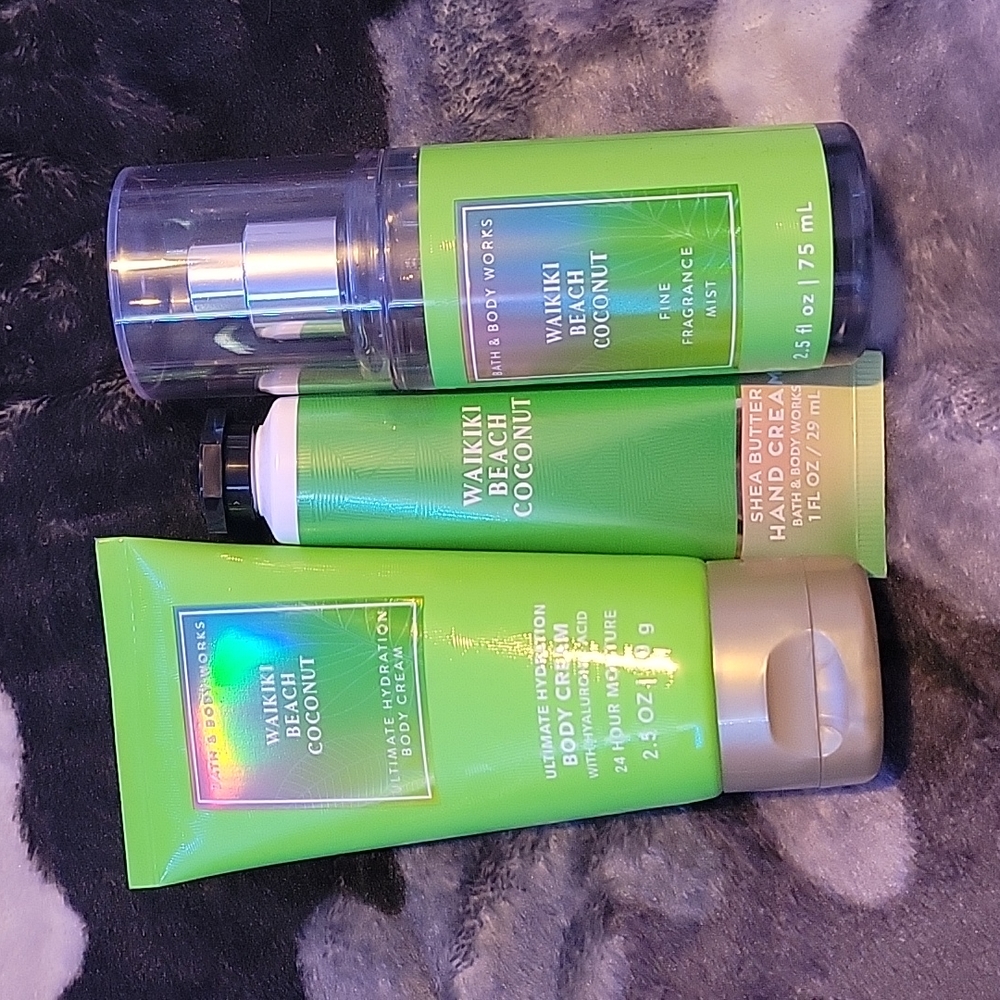 BBW's Wakiki Beach Coconut Mini Set